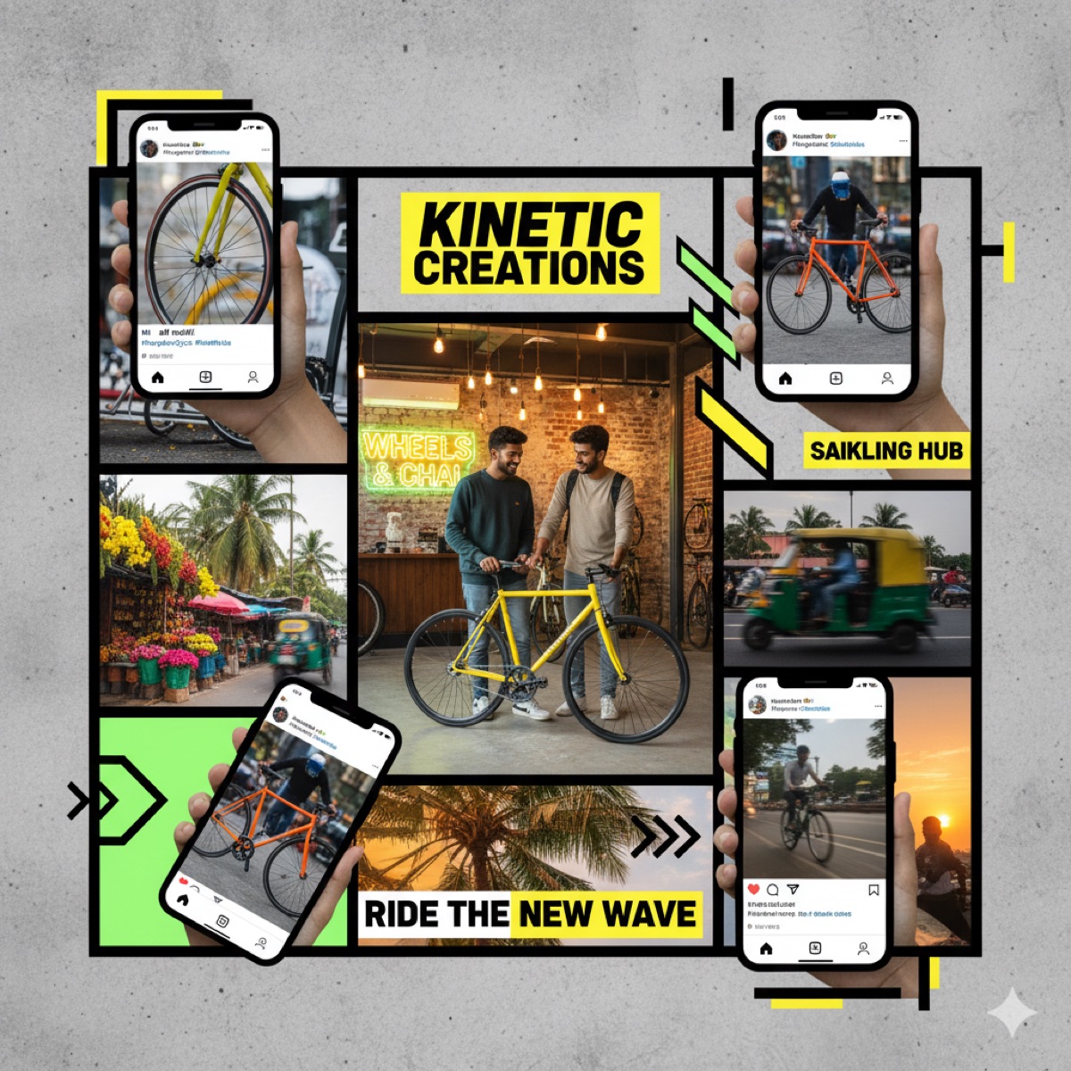 Bharath Cycle Hub - Social Media Transformation